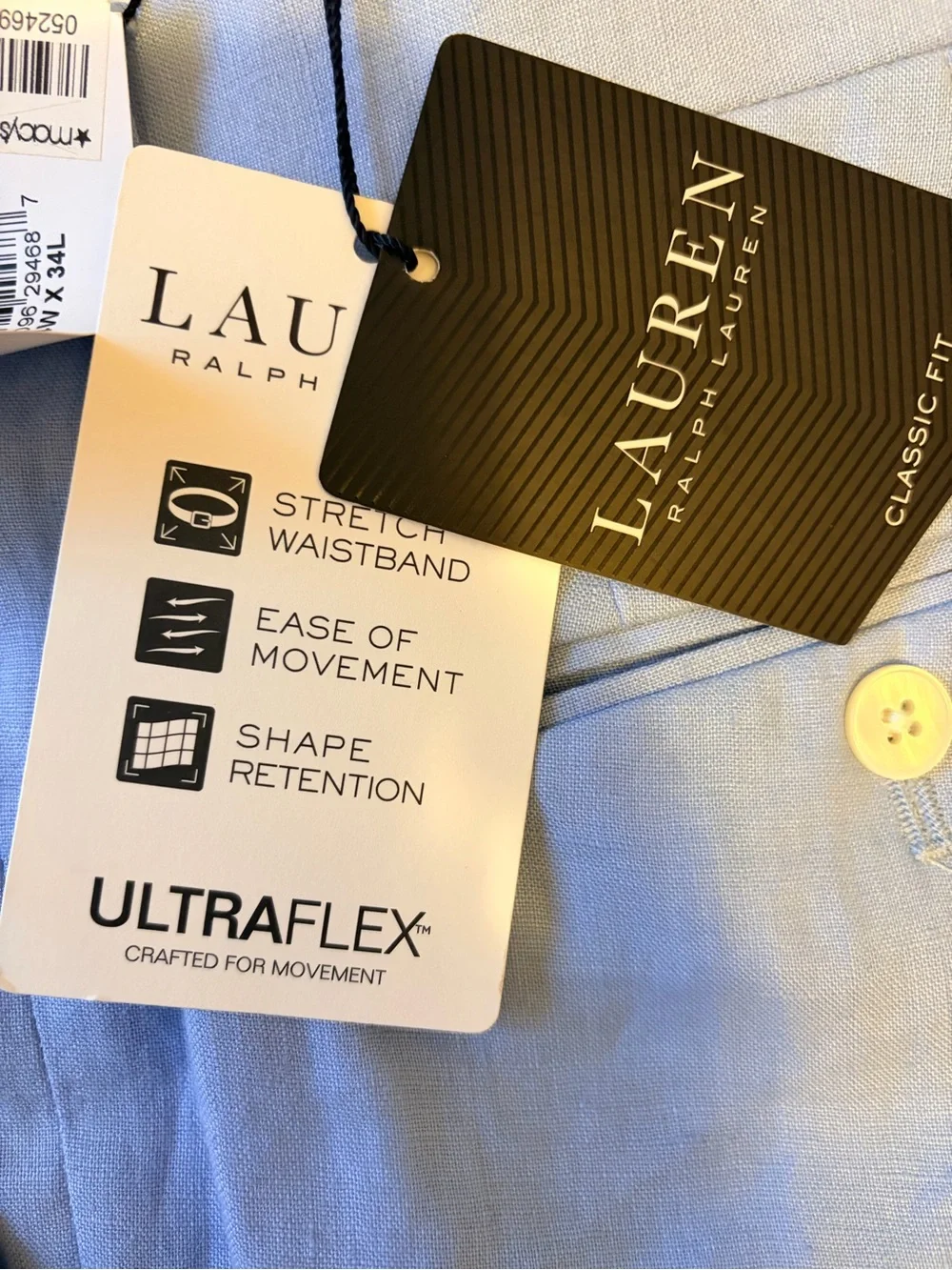 Ralph Lauren Light Blue Men's Dress Slacks